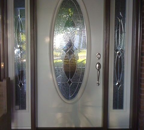 Front entrance to house