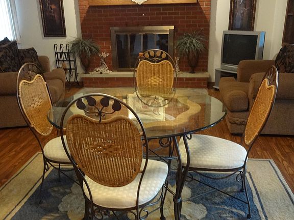 Dinette With Fireplace