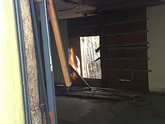 Doorway looking in