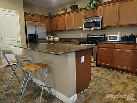Kitchen Island with Granite Countertops
