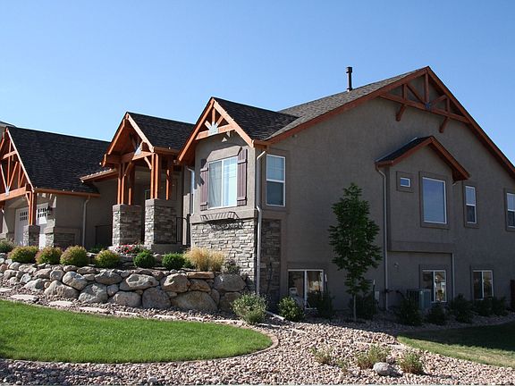 North east side of house