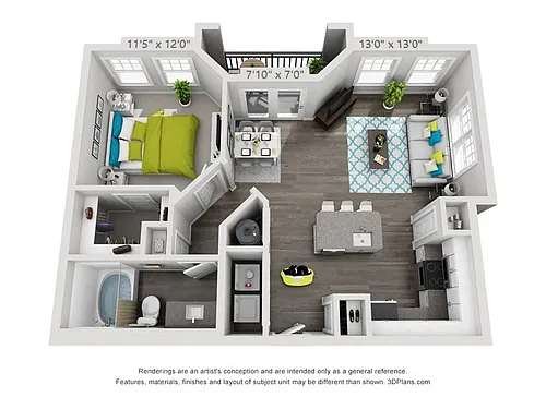 Floor plan The Walnut