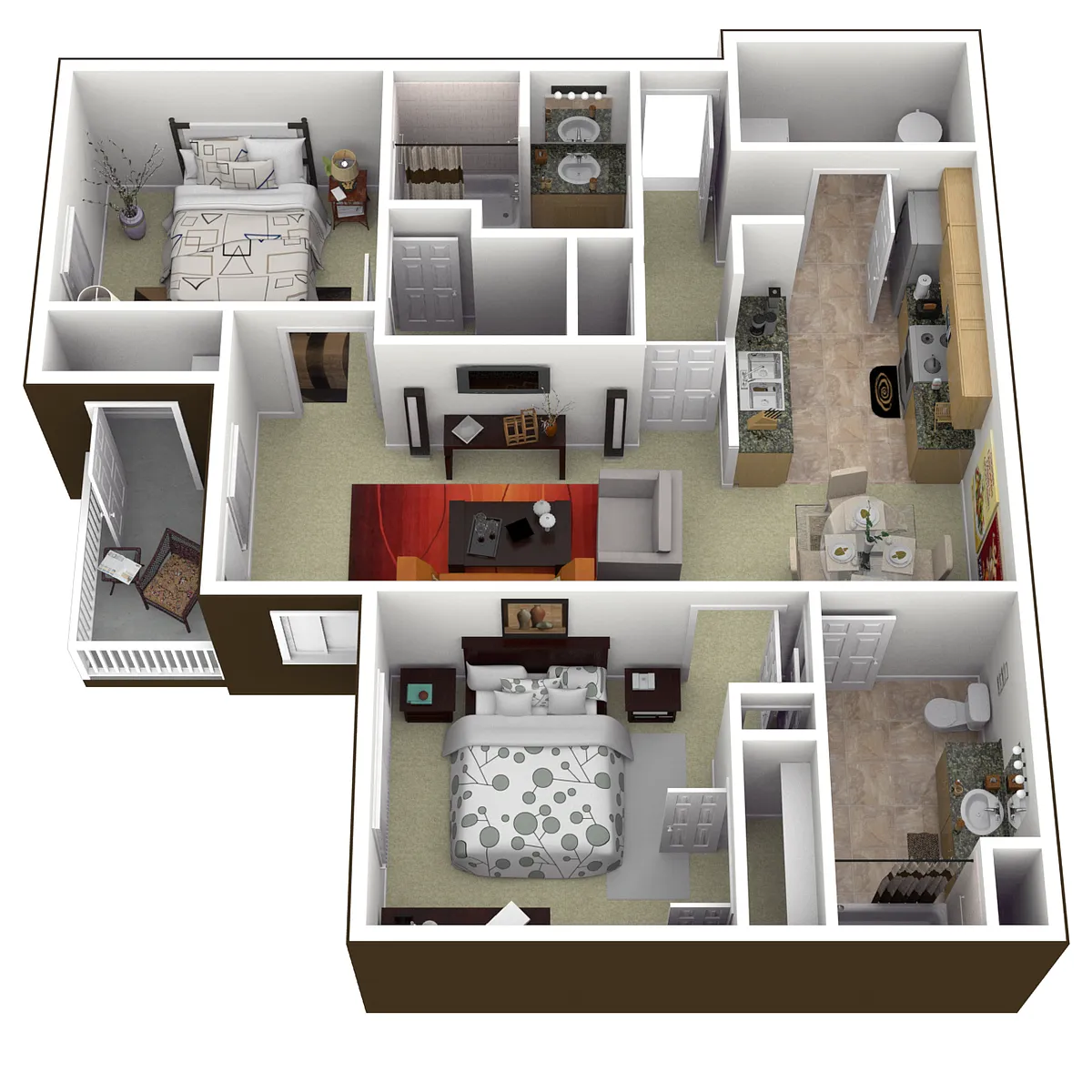 Floor plan The Yorktown