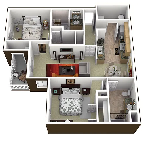 Floor plan The Yorktown