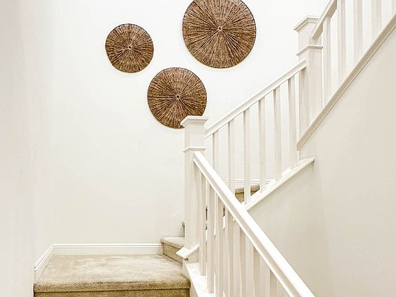 This photo was taken in front of the door leading to the 2 car attached garage.