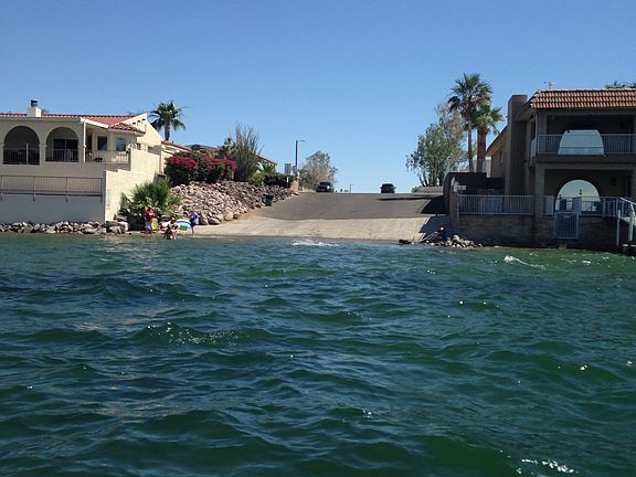 Ramp from the water view