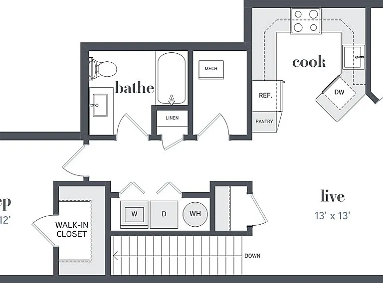 Floor Plan C | High Bluff Townhomes | Apartments in Grafton, WI Floor Plan C | High Bluff Townhomes | Apartments in Grafton, WI