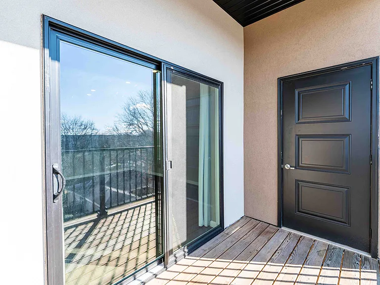 Private Balcony & Outdoor Storage Closet Private Balcony & Outdoor Storage Closet