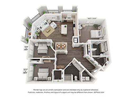 Floor plan C1