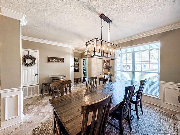 Dining room and entry
