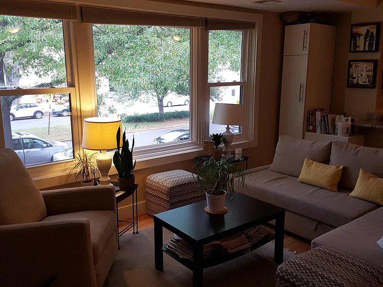 LR furnished, in the Spring