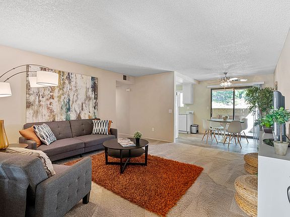 Open living space at River Oaks in Oceanside, CA