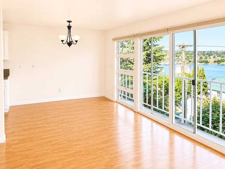 Expansive Living room, with tons of natural light!