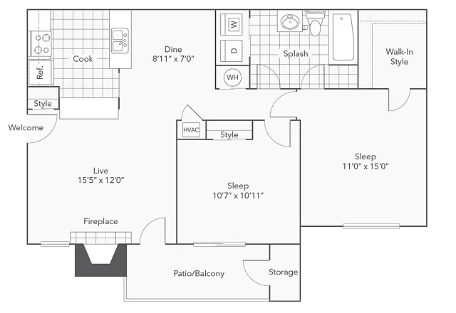 Floor plan Clifton