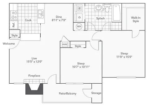 Floor plan Clifton