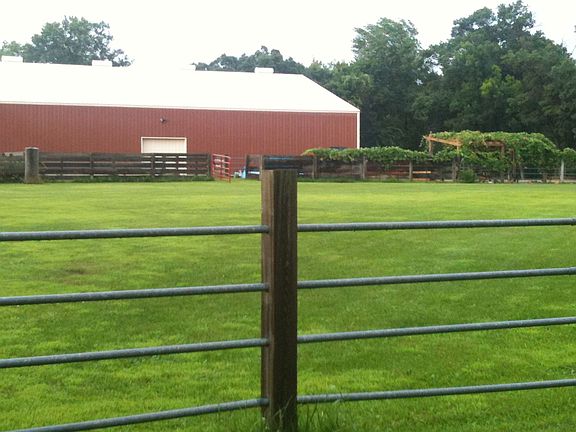 Piperail grassy area & barn