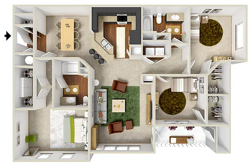 Floor plan Fairfield