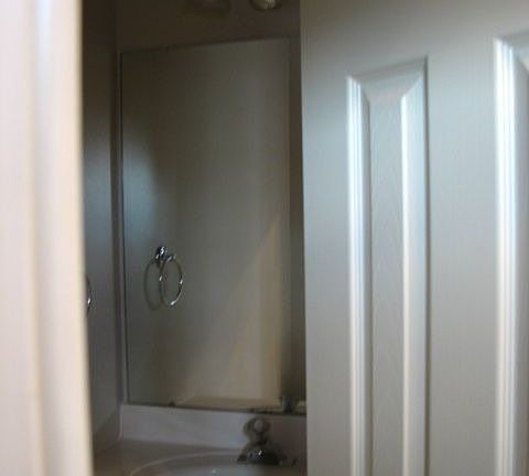 half bath off living room