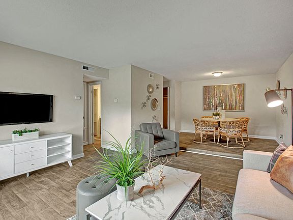 Living Room and Dining Area