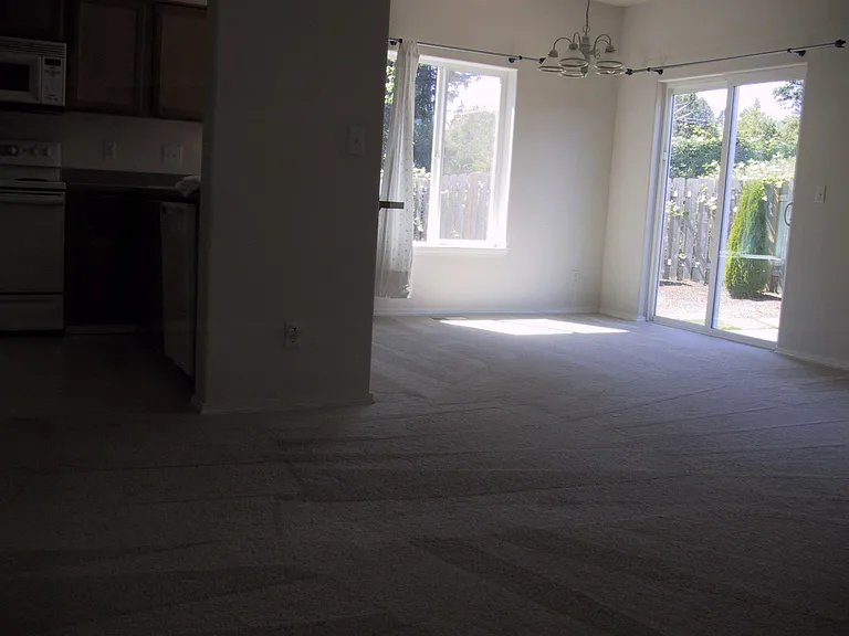 dining room and kitchen