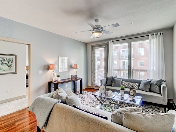 Classic model home living room.