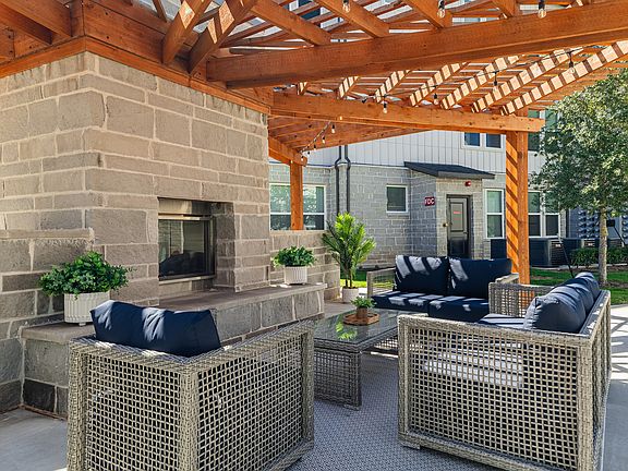 Keegan at Mission Glen Outdoor Fireplace