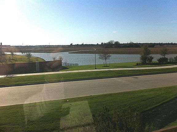 view of lake from upstairs window.