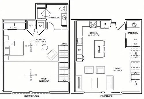 Floor plan PENTHOUSE LOFT 7