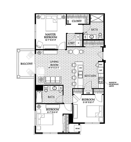 Floor plan E2