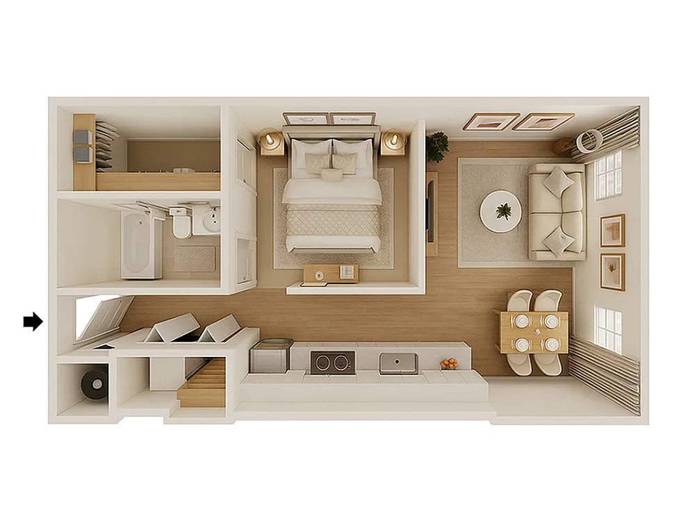 Floor plan Plover