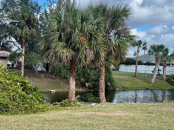 Water view of canal - Backyard
