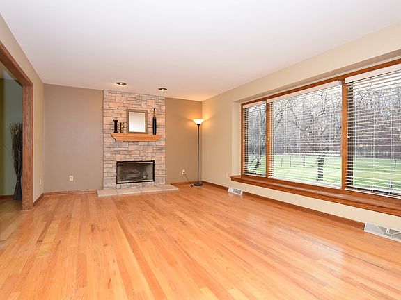 Family room with gas FP