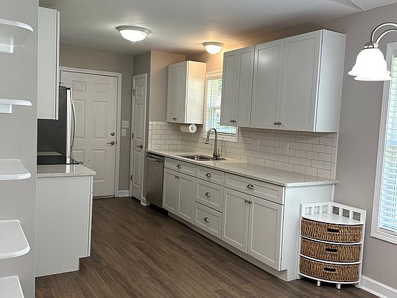 Kitchen - Door leads to attached garage