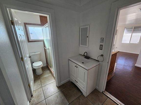 Tile walk on showers.