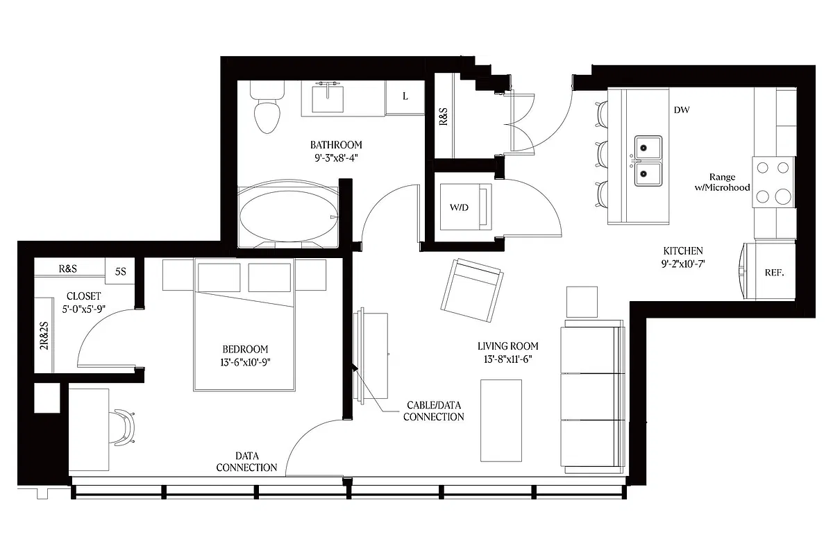 Floor plan The Axl