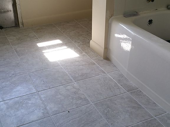 Unfinished bathroom