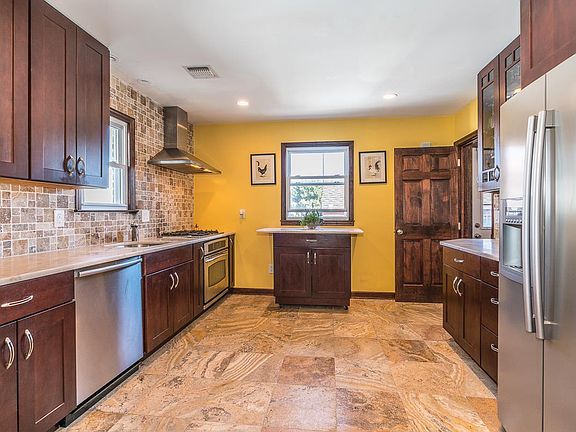 1st floor renovated kitchen with stainless steel