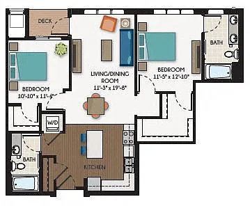 Floor plan The Madison