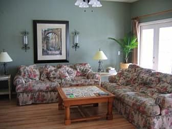 Family Room / French Doors Open Onto Lanai