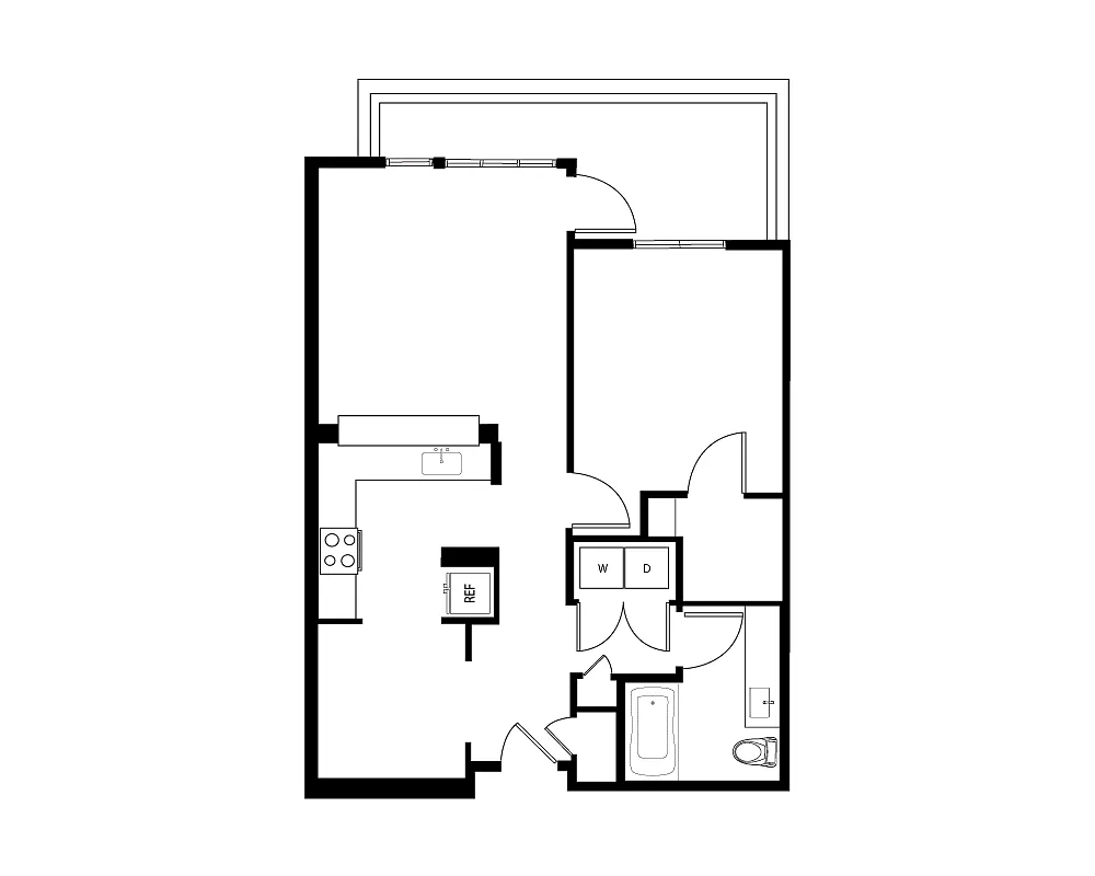 Floor plan A1OD
