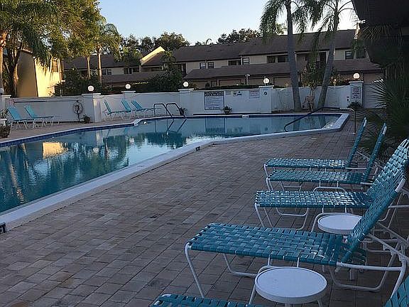 Pool... Clubhouse to right