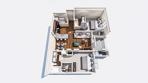 Floor plan Pecan