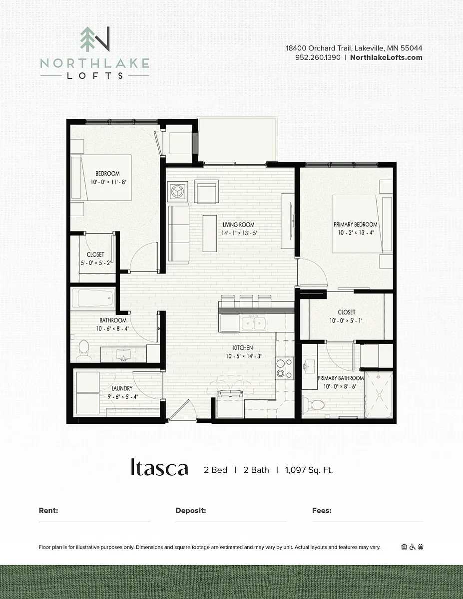 Floor plan Itasca