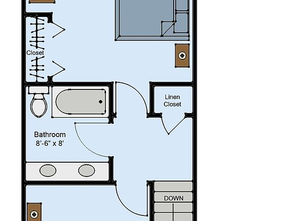 Floor Plan - Upstairs