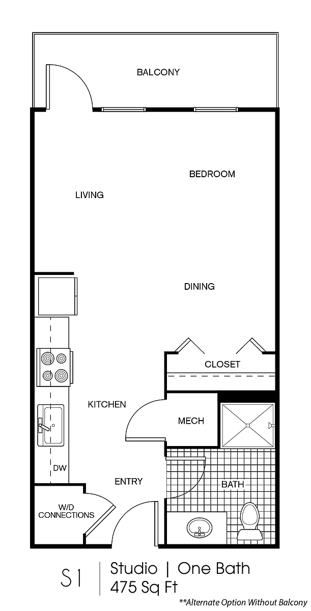 Floor plan S1-60