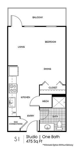 Floor plan S1-60