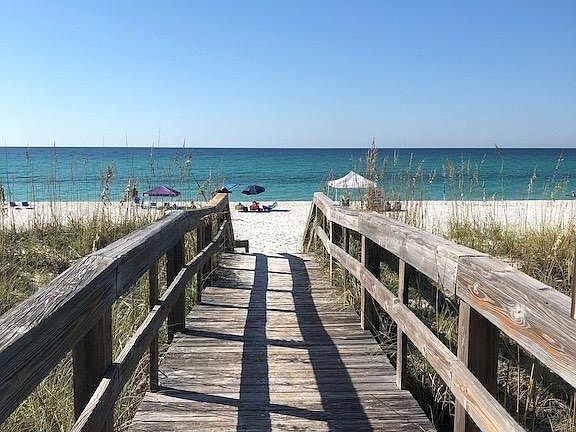 beach walk over on complex