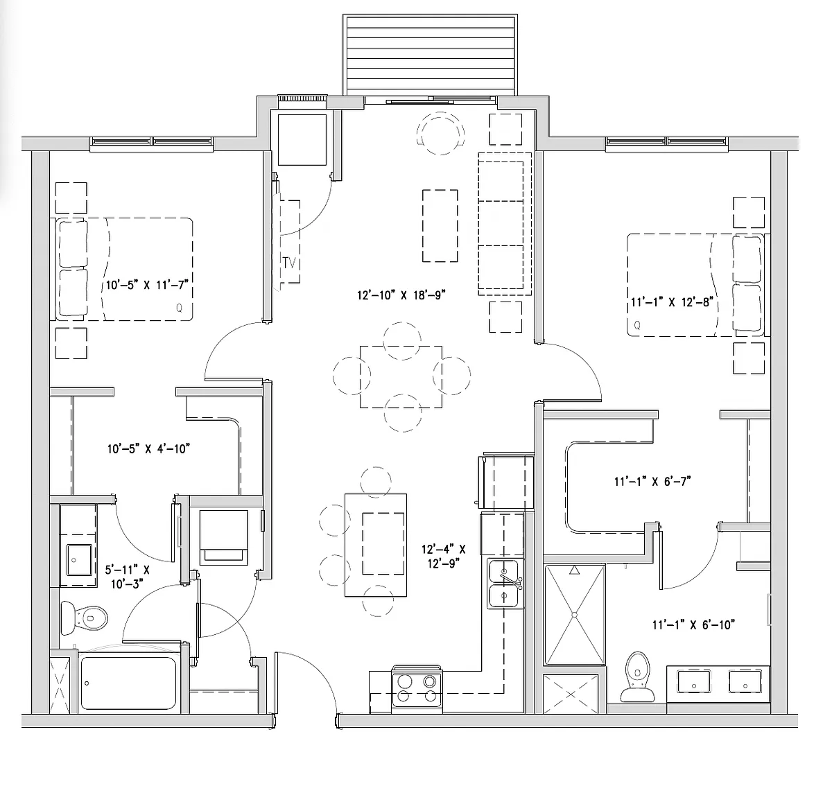 Floor plan Temperance River
