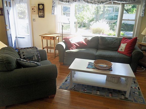 living room with fireplace