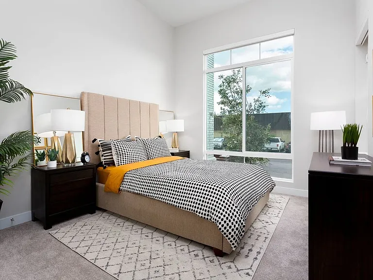 Apartment bedroom
